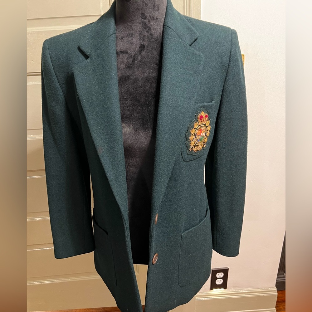 Ralph Lauren Women’s Blazer Dark Green